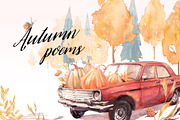 AUTUMN POEMS, a Seasonal Illustration by Eisfrei (Thumbnail 1 of 9)