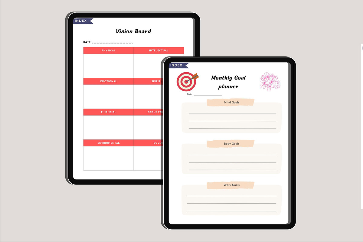 Digital 2025 CBT Anxiety Workbook, a Stationery Template by Designmela01 (Photo 5 of 11)