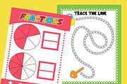 Pencil Control Tracing Workbook, an Education Illustration by Sourcedigi (Thumbnail 2 of 3)