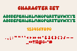 Chubby Is A Retro Groovy Font