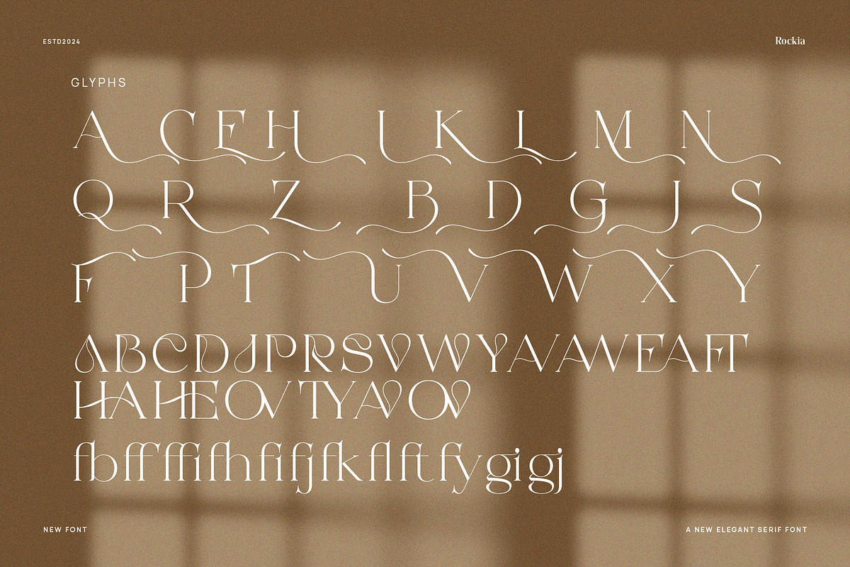 Beauty Rovesa Elegant Display Serif, a Serif Font by BrandSemut (Photo 15 of 15)