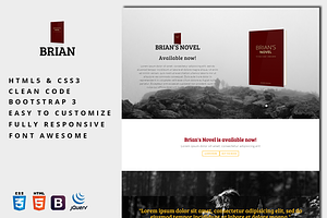 Brian - E-Book Landing Page