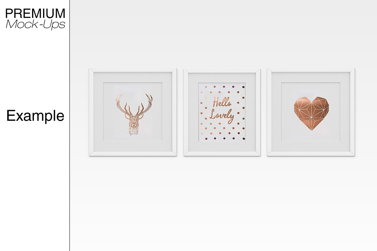 90 Customizable Frames Mockups, a Product Mockup by mock-ups