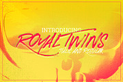 Royal Twins Font, a Script Font by LeoSupply.co (Thumbnail 1 of 8)