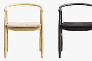 Joybird Rayne Dining Chair 2 options, a Furniture 3D Model by 3dmitruk (Thumbnail 10 of 24)