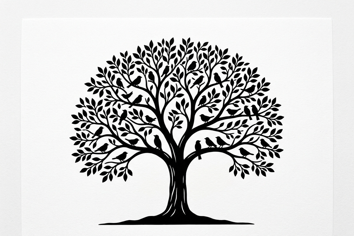 Elegant dream tree silhouette design, a Healthcare Illustration by Amazin_art (Photo 18 of 43)