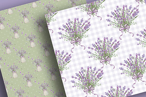 Lavender Garden Digital Paper Pack