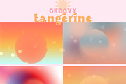 Groovy Tangerine Bokeh Grainy, a Texture Graphic by Vintage Digital Textures (Thumbnail 16 of 19)