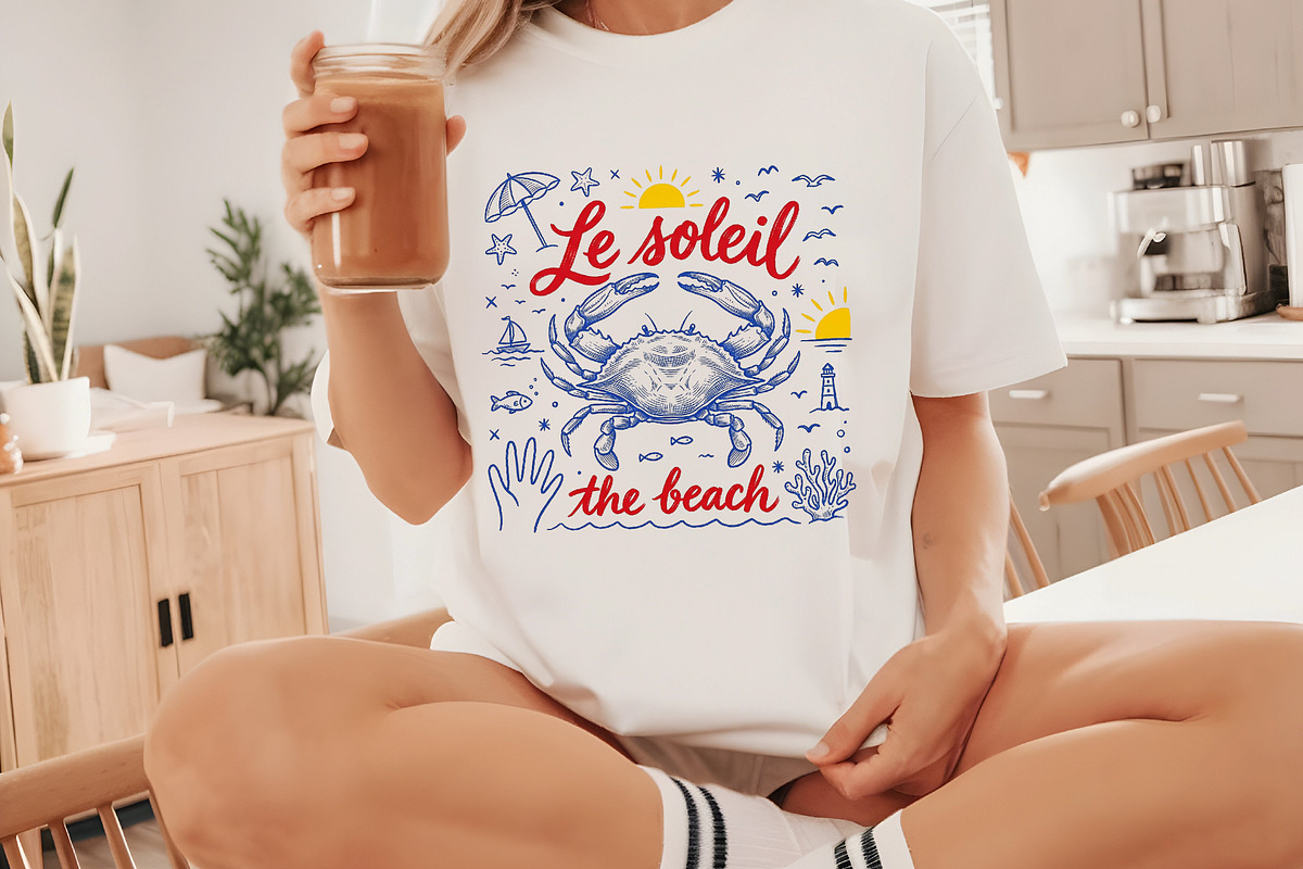 Le Soleil The Beach PNG, a Seasonal Illustration by Canvas Craft (Photo 3 of 7)