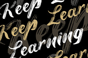 Rustical Brush Font, a Script Font by LetterJos (Thumbnail 6 of 7)
