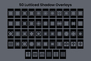 50 Lutticed Shadow Overlays, a Pattern Graphic by 3Motional (Thumbnail 9 of 16)