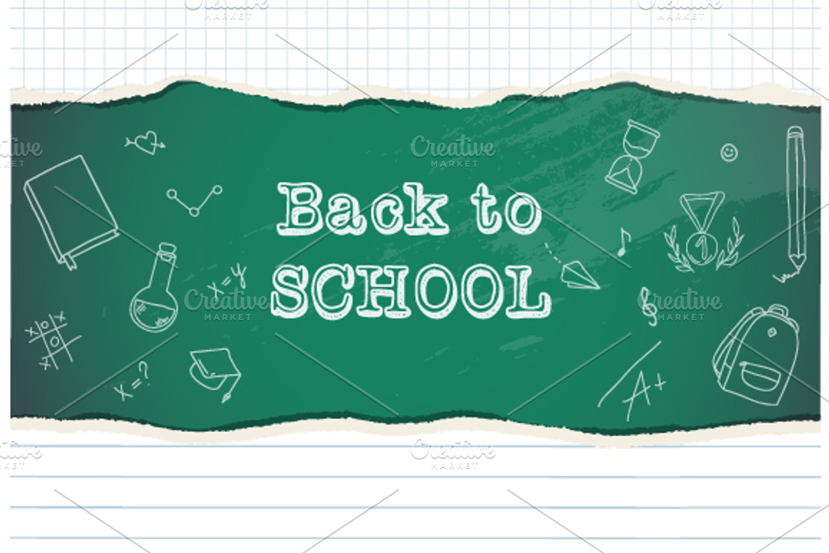 Back to school doodles MIX&MATCH, an Education Illustration by LaKu (Photo 4 of 4)