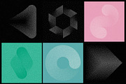 Stipple 2 - 100 dotted objects, an Object Graphic by kloroform (Thumbnail 2 of 21)