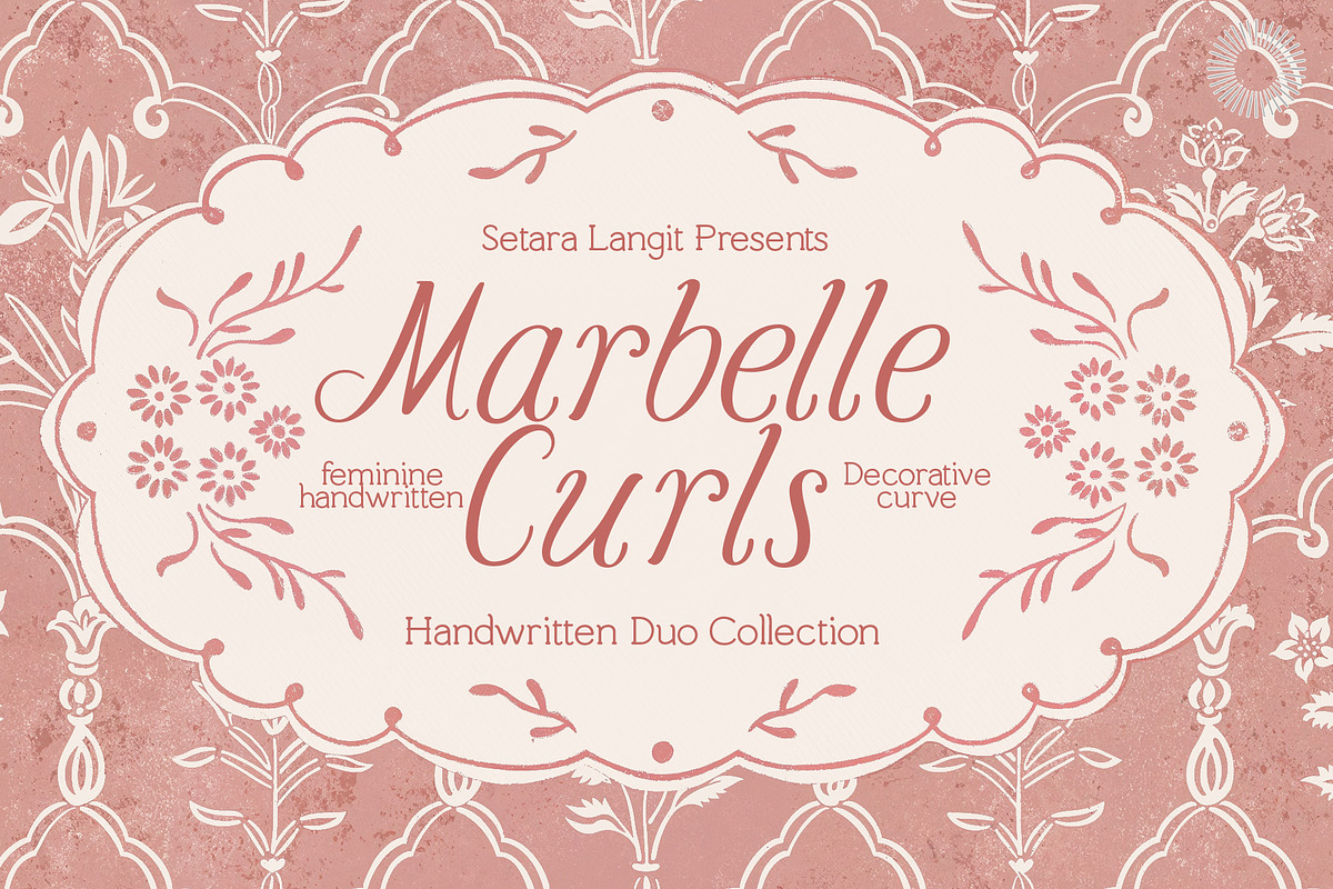Marbelle - Handmade, a Sans Serif Font by Setara Langit CreativeStd (Photo 1 of 9)