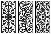 Elegant Lasercut Panel Vector Bundle, an Illustration by yasushie (Thumbnail 12 of 21)