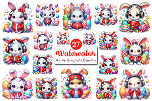 Hip Hop Bunny Easter PNG Clipart, an Illustration by CitraGraphics
