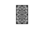 Black Geometric Pattern Panel SVG, an Object Graphic by jahid234 (Thumbnail 5 of 13)