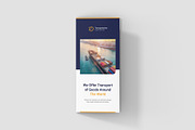 Transportation Brochure Tri-Fold, a Brochure Template by artbart (Thumbnail 5 of 9)