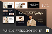 Fashion Week Spotlight Google Slides, a Presentation Template by Antstheme (Thumbnail 1 of 4)