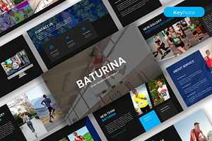 Baturina – Sports Keynote Template, a Presentation Template by kreatifreya