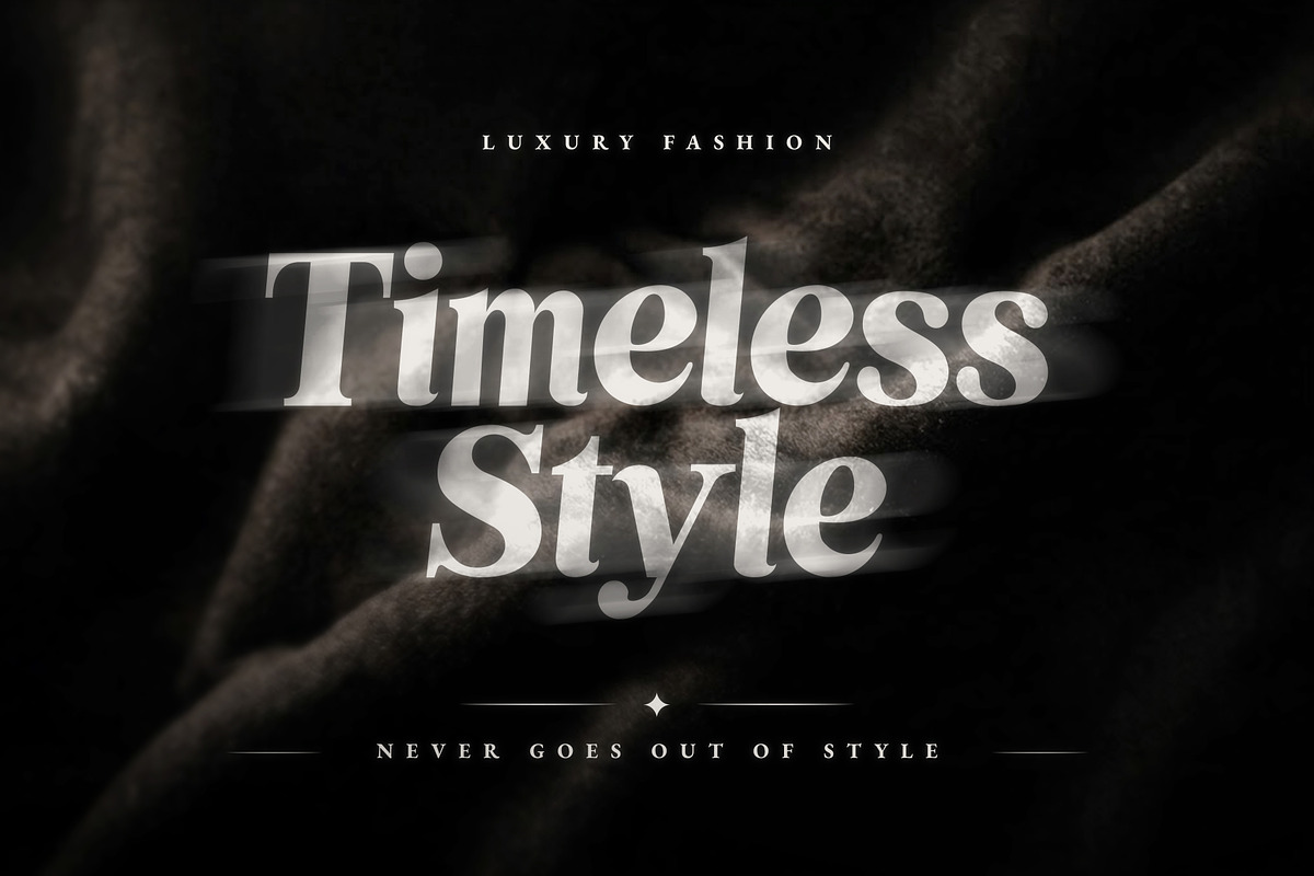 Thamara Classic - Elegant Serif Font, a Serif Font by Brainwave (Photo 6 of 8)