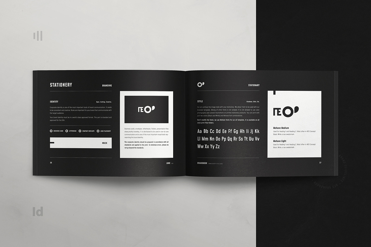 NEO | Brand Guidelines, a Brochure Template by Studio Bons (Photo 22 of 35)
