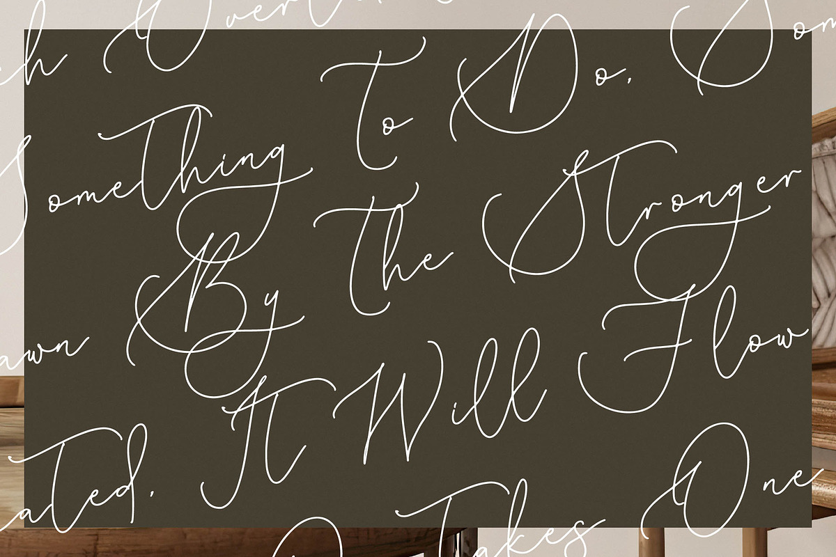 Magnolia Sortimes, a Script Font by Integritype Studio (Photo 6 of 15)