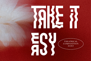 Theatrical Composition - Condensed, a Sans Serif Font by 177Studio (Thumbnail 6 of 8)