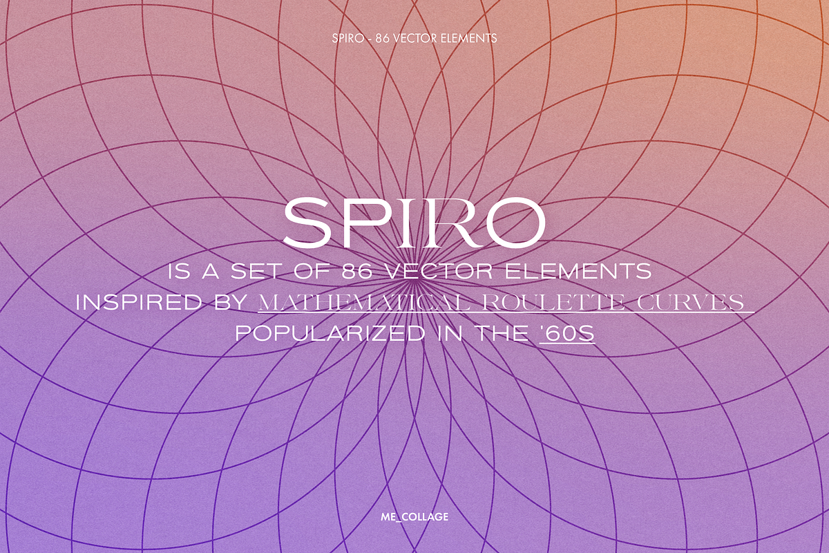 SPIRO | Vector design elements, an Object Graphic by ME_COLLAGE (Photo 4 of 13)