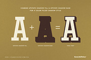 UPSTATE - A Collegiate Style Font, a Slab Serif Font by Komet & Flicker (Thumbnail 14 of 15)