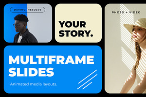MultiFrame Slides - DaVinci Resolve