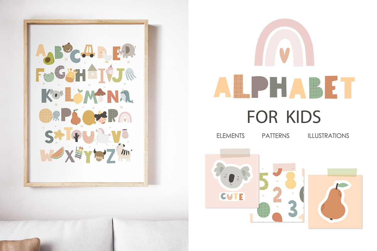 Alphabet for kids, a Graphic by AnnieArt (Photo 1 of 8)