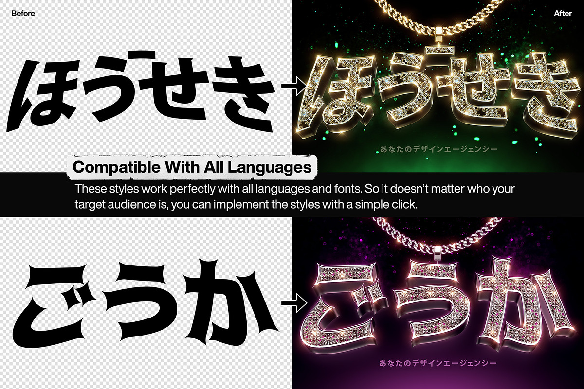 Bling Bling Gold Text Effects Vol 03, a Layer Style Add-On by Hyperpix Productions (Photo 10 of 19)