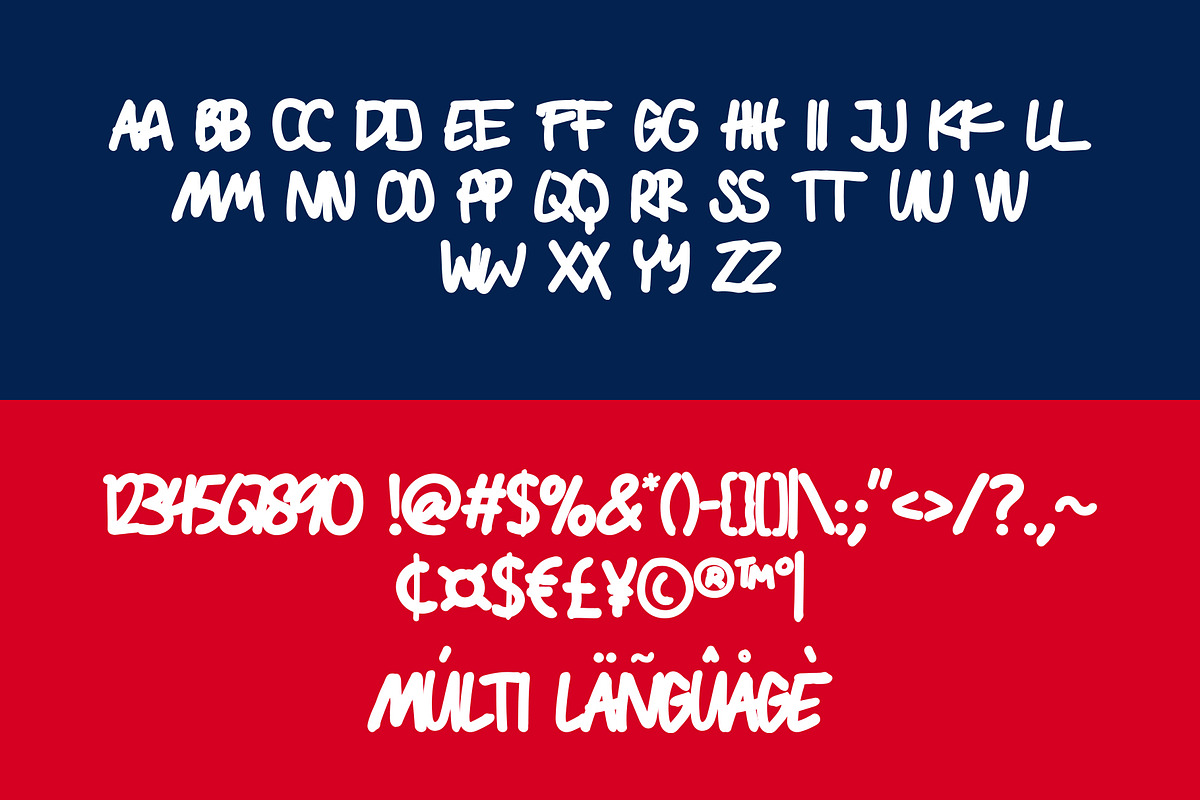Park - A Handwriting Font, a Handwritten Font by Angga Mahardika (Photo 7 of 10)
