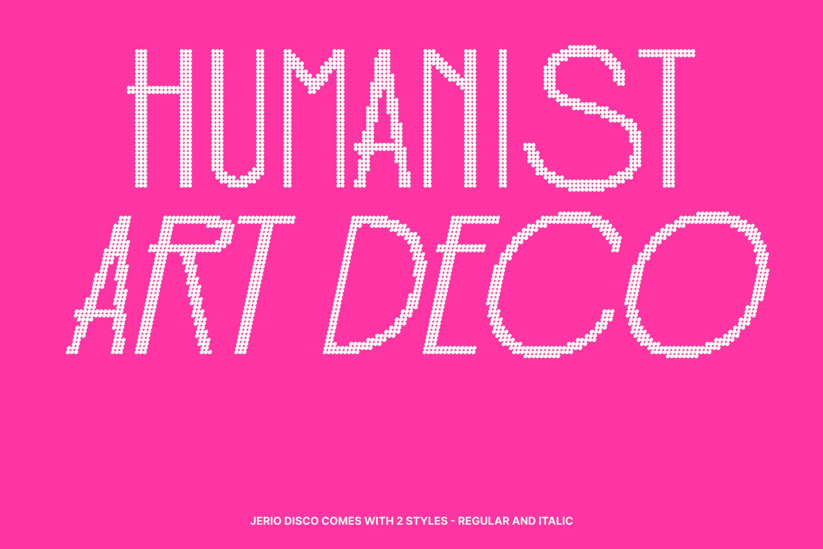 Jerio Disco, a Sans Serif Font by Craft Supply Co. (Photo 2 of 8)