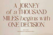 Sassy Born - Modern Elegant Font, a Serif Font by Qweera Studio (Thumbnail 3 of 12)
