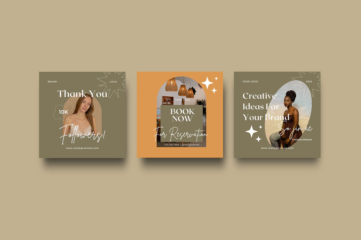 Laxury -  Canva Instagram Brand Pack, a Social Media Template by Dirtytemp Studio (Photo 3 of 14)