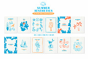 Summer aesthetics. Vector Clipart, an Object Graphic by VerAna (Thumbnail 5 of 11)