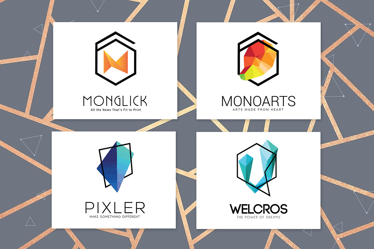 Futuristic & Geometric Logos Bundle, a Branding & Logo Template by AN Productions (Photo 33 of 47)