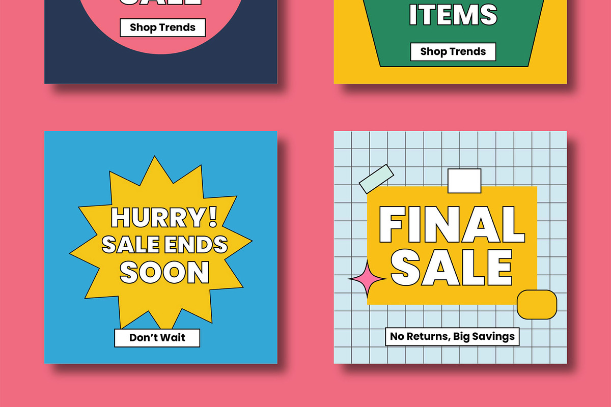 Purchases Social Media Post, a Social Media Template by MightyDesign (Photo 6 of 9)
