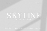 Skyline - Classic Serif, a Serif Font by Mikhail Fukurou (Thumbnail 6 of 10)