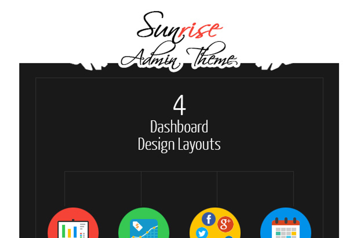 Sunrise Admin Dashboard, a Bootstrap Template by Creative Themes (Photo 6 of 6)