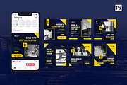 Construction Company Instagram Post, a Social Media Template by CavenArt (Thumbnail 3 of 5)