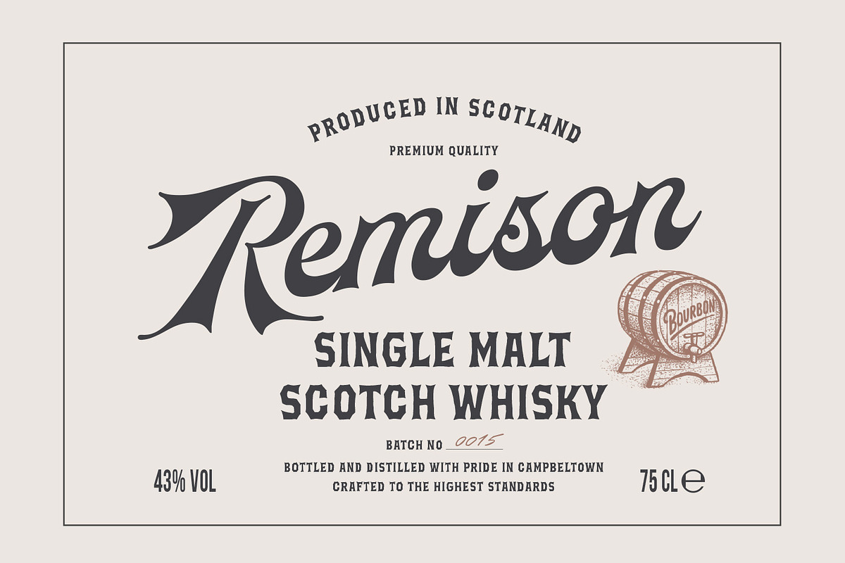Brokson Script & Serif + Extras, a Serif Font by Andrey Sharonov (Photo 3 of 20)