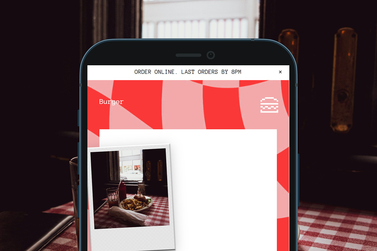 Burger Bar Restaurant Website preview 5