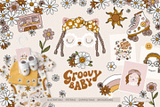 Groovy baby collection, an Animal Illustration by tatiletters (Thumbnail 1 of 9)