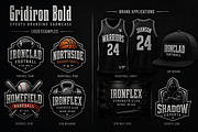 Gridiron Bold, a Slab Serif Font by Wow Magic (Thumbnail 3 of 5)