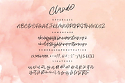 30% OFF | Claude Handwritten Font, a Script Font by Megi Satyo Widodo (Thumbnail 9 of 9)