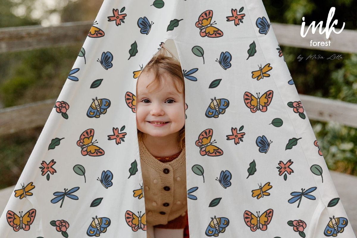 Scandinavian Forest fun ink creator, an Object Graphic by Beauty Drops (Photo 8 of 10)