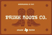 Dodgy Distort - Wild West Typeface, a Slab Serif Font by HipFonts (Thumbnail 9 of 9)